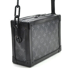 Louis Vuitton Bag Black Dark Eclipse Gray Canvas Crossbody Shoulder Soft